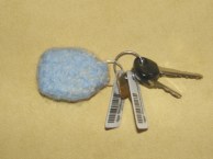 Felted Key Fob-back