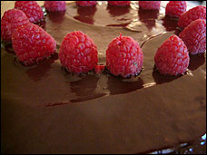 of course, chocolate cake!