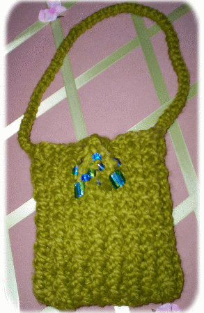 Easy Loom Knit Bag~