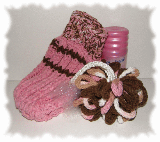 Bath Mitt & Scrubby!