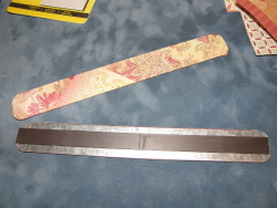 Covered with paper, magnet in place~