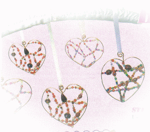 Beading Hearts!