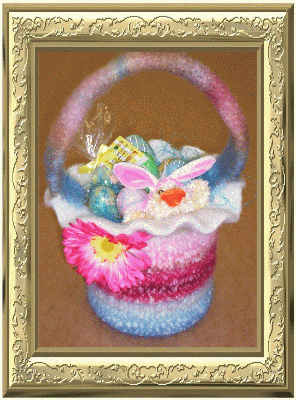Felted Easter Basket Bag