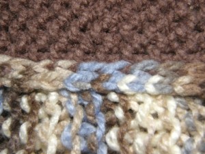 I-Cord Seaming close up~