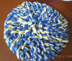 Carol's Blue Sunshine Scrubby-O