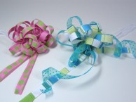 Ribbon Bows with the Bath Scrubby Pattern 3