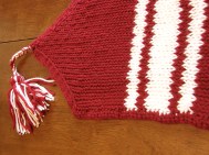 Servin' Up Stripes Table Runner-side view