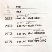 Cabin Wooly Socks chart corrections sm