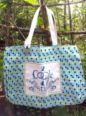 Polka Dot 2C4S Tote
