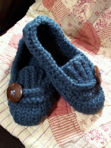 Emily's Slippers stacked