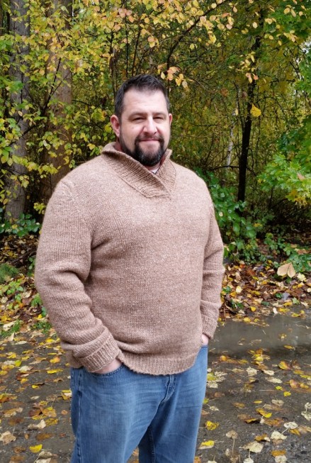 Evan's Sweater...All done!