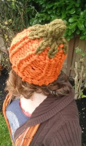 Slouchy Pumpkin Hat back sm